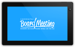 CAVEDIGITAL Board Meeting Windows 8 app